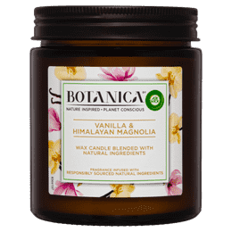 Botanica By Air Wick Candle Vanilla & Himalayan Magnolia 205g