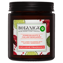 Botanica by Air Wick Candle Pomegranate & Italian Bergamot 